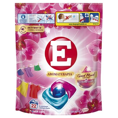 E Aromaterapia Środek do prania kolorowych i ciemnych tkanin orchidea 264 g (22 prania)