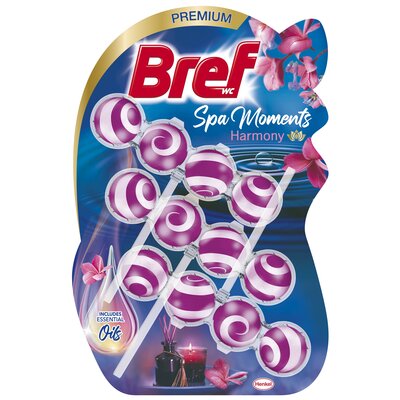 Kostka do WC BREF Spa Moments Harmony 3x50g