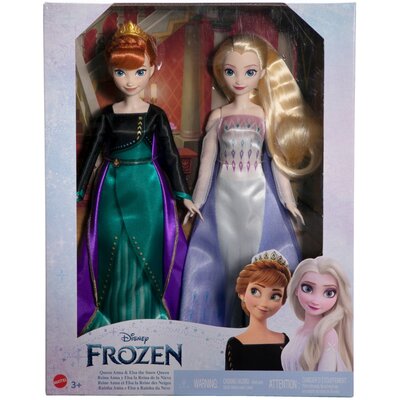 Mattel, Kraina Lodu, Zestaw lalek Anna i Elsa