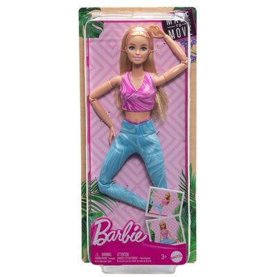 Lalka Barbie Made to Move Blondynka HRH27