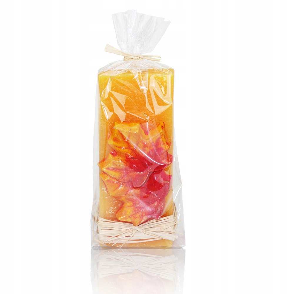 Świeca ozdobna jesienna - klon czerwony