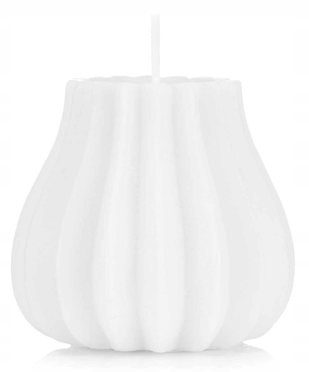 Świeca ozdobna świeczka SAKIEWKA kolor BIAŁY 1 szt