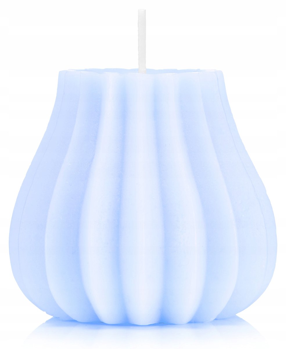 Świeca ozdobna SAKIEWKA kolor NIEBIESKI 1 szt