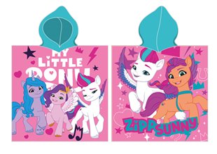 Kucyk Ponny MY LITTLE PONY Ręcznik DZIECIĘCY z Kapturem PONCHO OKRYCIE KĄPIELOWE