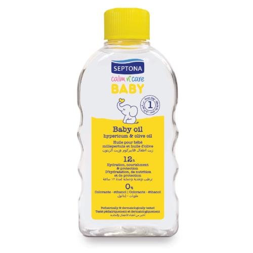 SEPTONA Baby Oliwka dla dzieci Dziurawiec i Oliwa z oliwek, 200ml