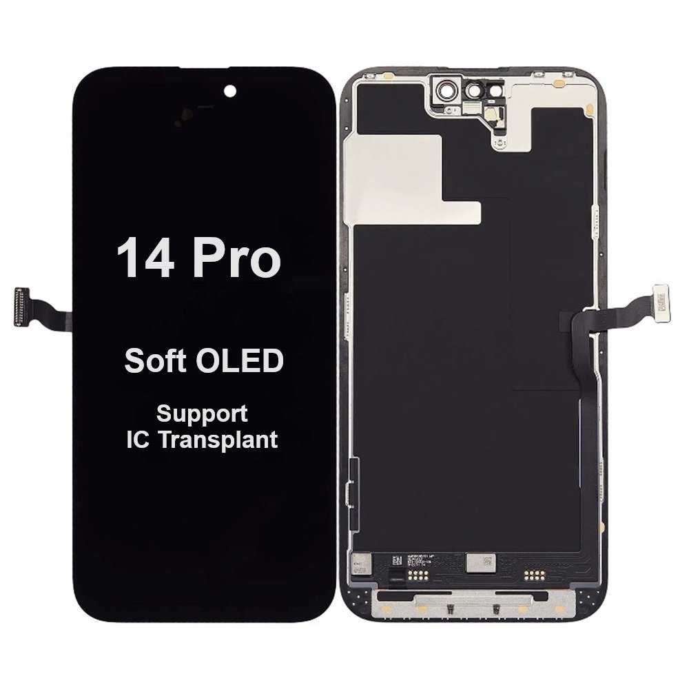 Wyświetlacz LCD ekran dotyk do iPhone 14 Pro (Soft OLED) (Wymienny IC)