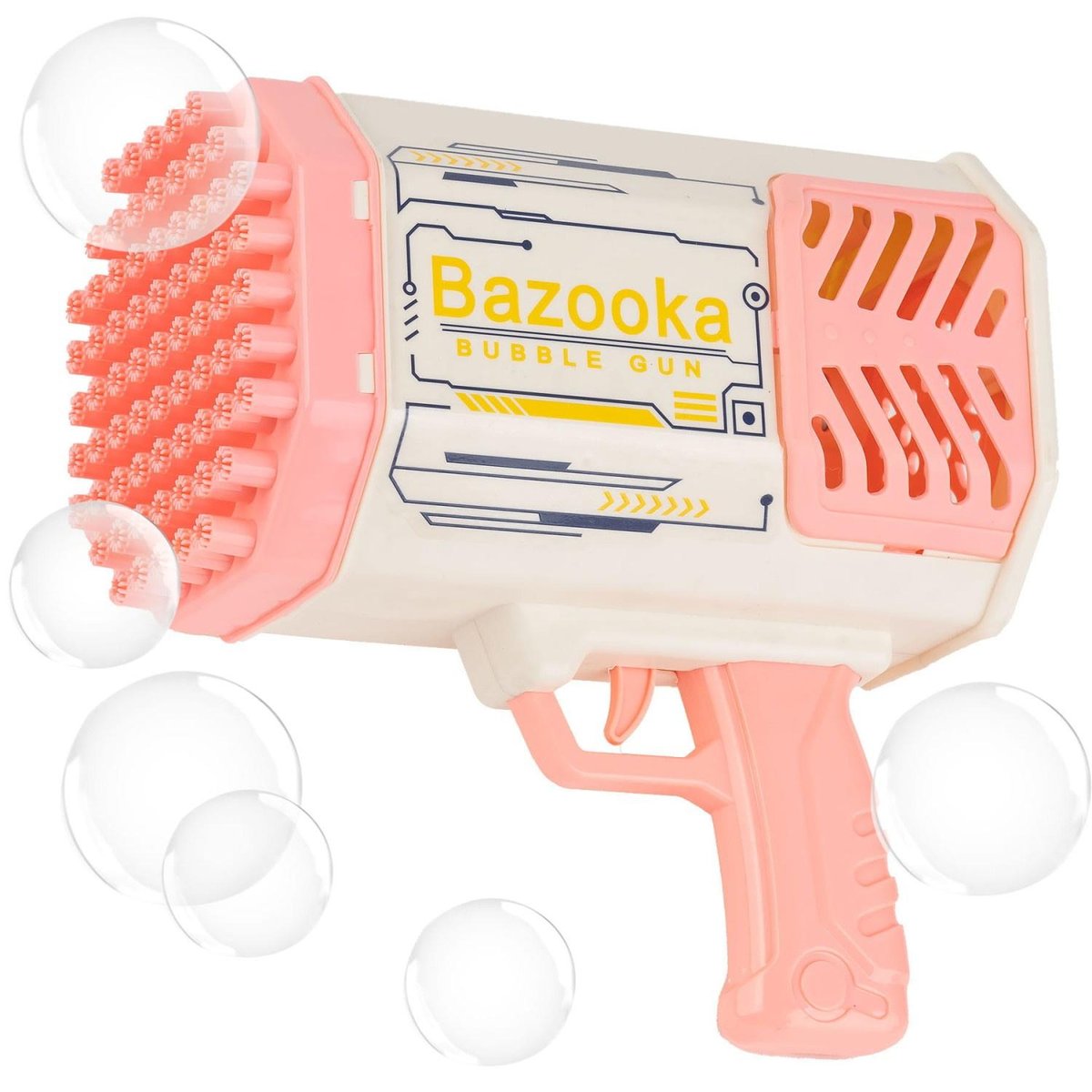 Bazooka do baniek różowa  | Bańki mydlane  |  Automat pistolet  | Bazooka na bańki Bubble Różowa| Prezent dla dziecka | Zestaw