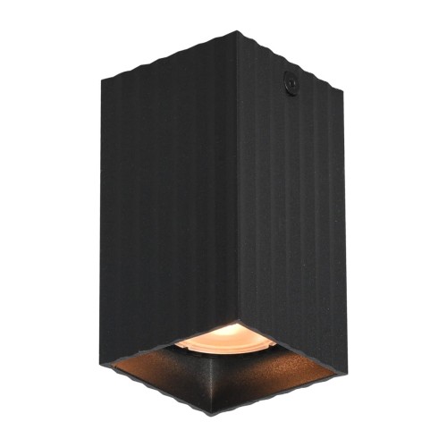 Tecno lampa sufitowa 1xGU10 czarna CLN-37492-S-BK