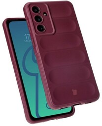 Bizon Pancerne etui Case Tur do Galaxy M55 5G, ciemnofioletowe
