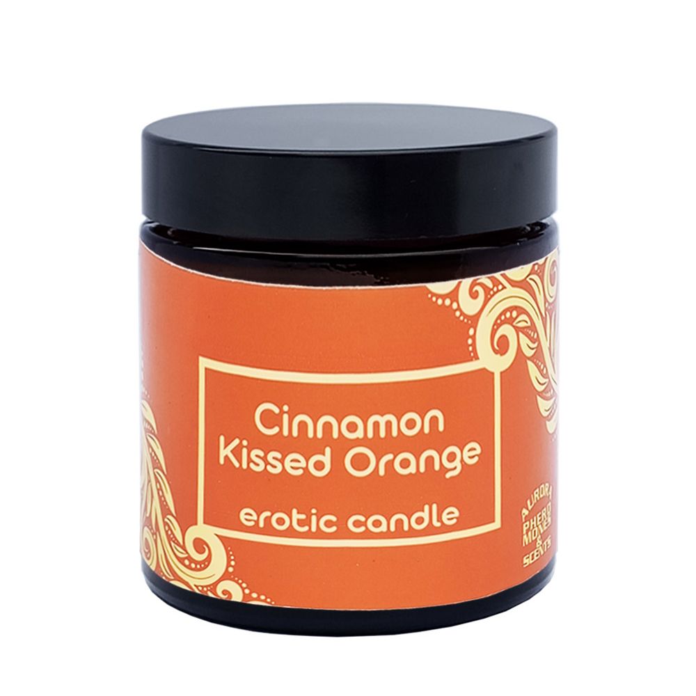 AURORA Erotic Candle erotyczna świeca zapachowa Cinnamon Kissed Orange
