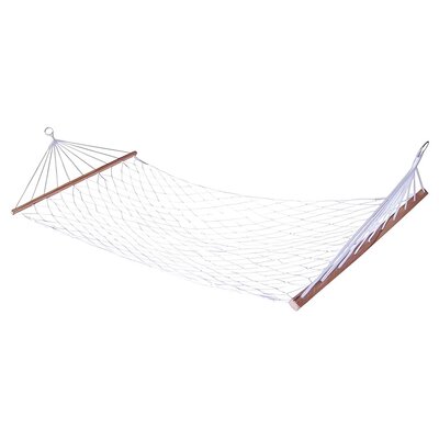 JEDNOOSOBOWY HAMAK SIATKOWY Z BELKĄ NHMK_200x80CM SKY WHITE