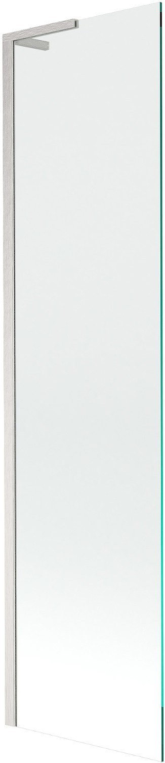 Mexen Next L parawan nawannowy 1-skrzydłowy 100 x 150 cm, transparent, nikiel szczotkowany - 895-100-000-03-00-97