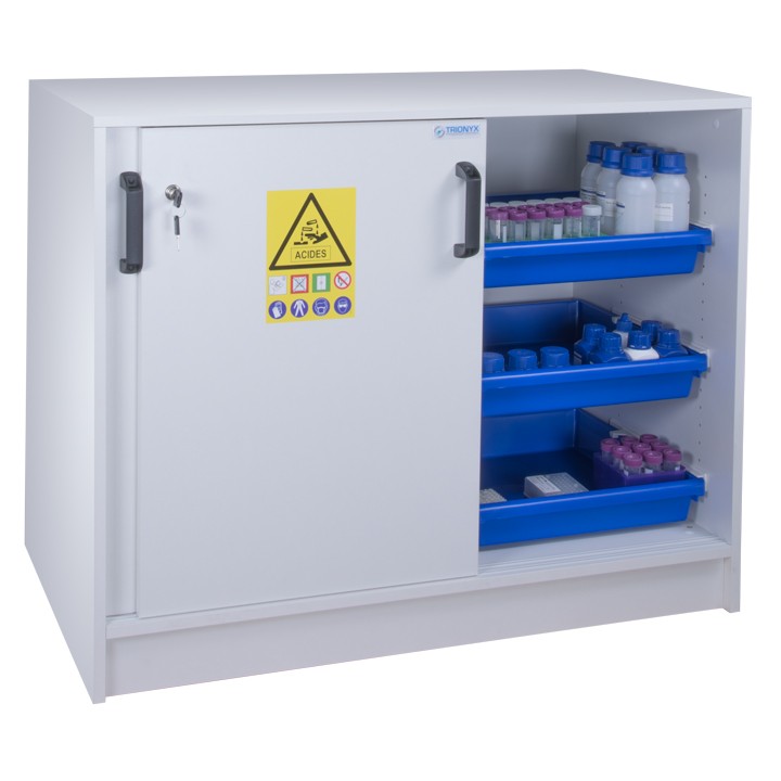 Szafa Na Kwasy I Zasady Z Pcv Drzwi Przesuwne Ecosafe 100L 0