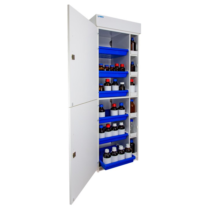 Szafa Na Kwasy I Zasady Z Pcv Drzwi Uchylne Ecosafe 120L 0