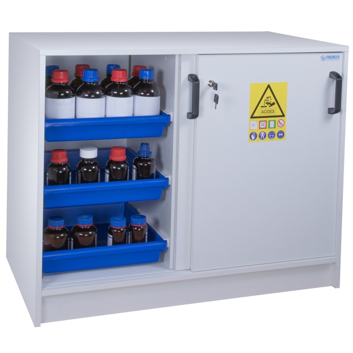Szafa Na Kwasy I Zasady Z Melaminy Drzwi Przesuwne Ecosafe 100L 1