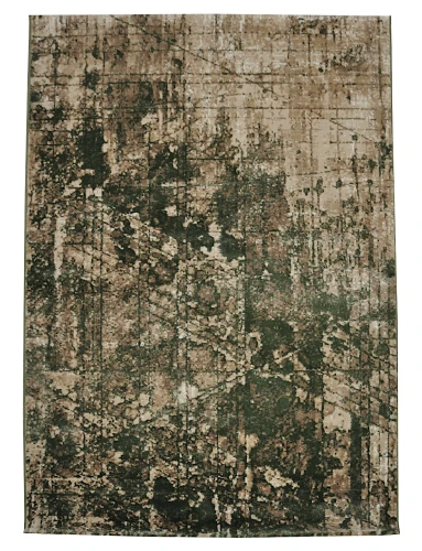 DYWAN ASTHANE 160x220cm BEŻ ZIELEŃ E429A