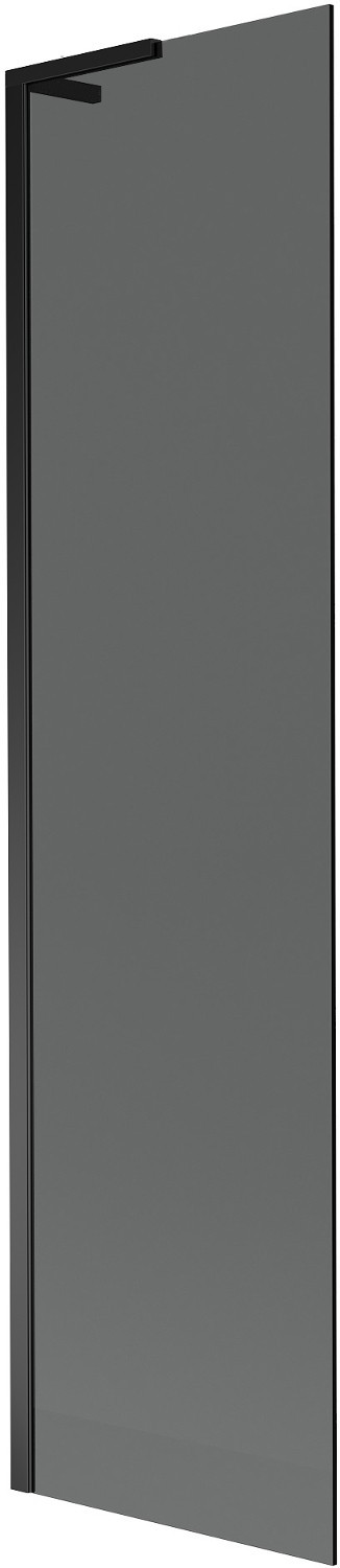 Mexen Next L parawan nawannowy 1-skrzydłowy 60 x 150 cm, grafit, czarny - 895-060-000-03-40-70