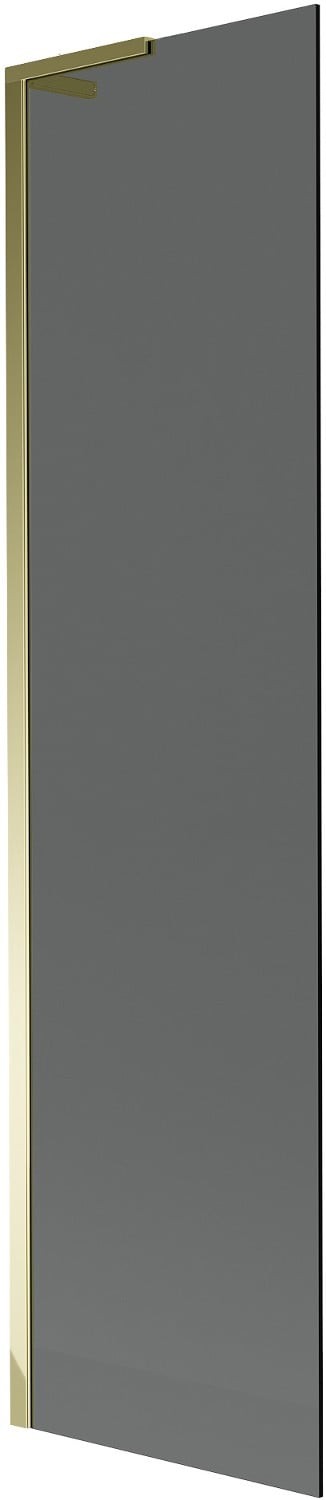 Mexen Next L parawan nawannowy 1-skrzydłowy 60 x 150 cm, grafit, złoty - 895-060-000-03-40-50