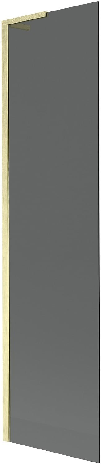 Mexen Next L parawan nawannowy 1-skrzydłowy 90 x 150 cm, grafit, złoty szczotkowany - 895-090-000-03-40-55