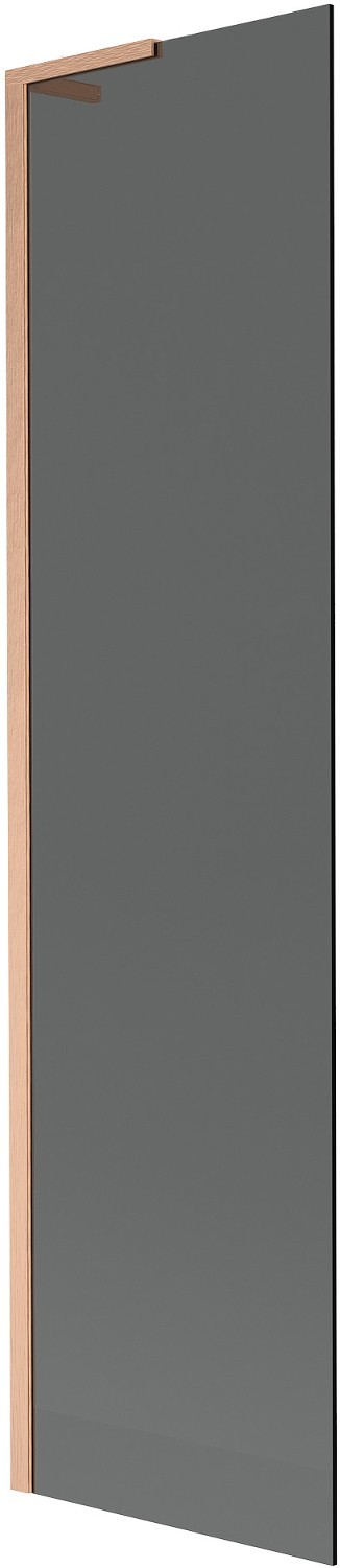 Mexen Next L parawan nawannowy 1-skrzydłowy 60 x 150 cm, grafit, miedź szczotkowana - 895-060-000-03-40-65