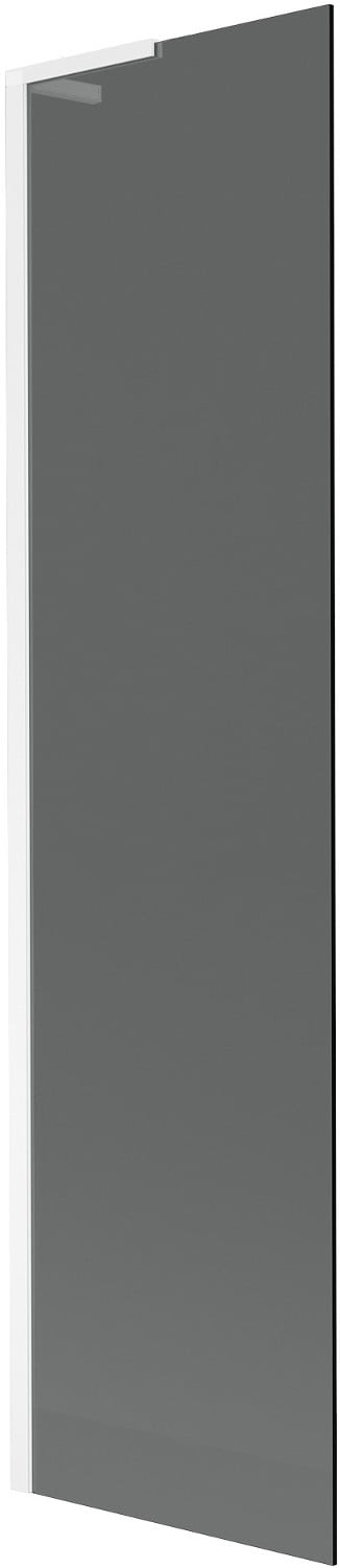 Mexen Next L parawan nawannowy 1-skrzydłowy 70 x 150 cm, grafit, biały - 895-070-000-03-40-20