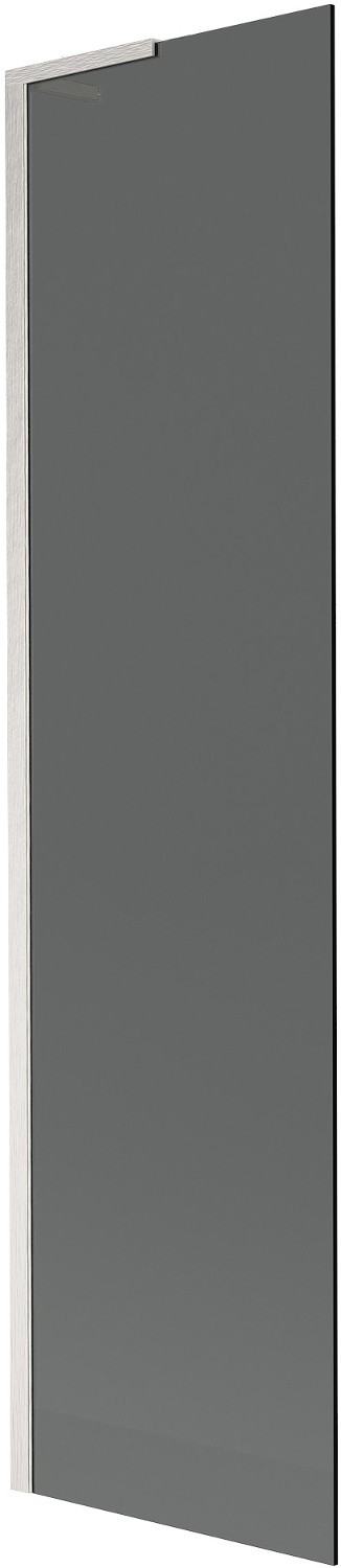 Mexen Next L parawan nawannowy 1-skrzydłowy 50 x 150 cm, grafit, nikiel szczotkowany - 895-050-000-03-40-97