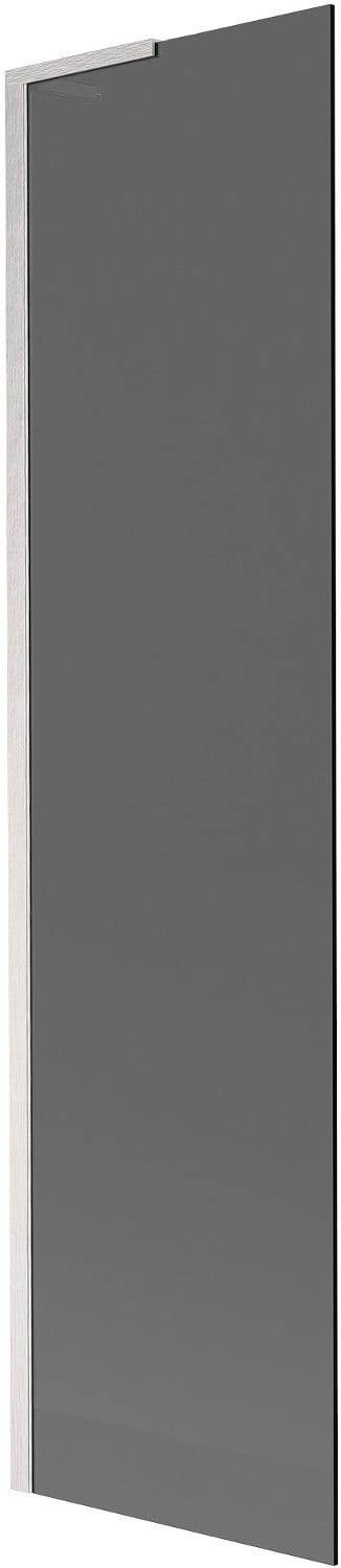 Mexen Next L parawan nawannowy 1-skrzydłowy 90 x 150 cm, grafit, nikiel szczotkowany - 895-090-000-03-40-97