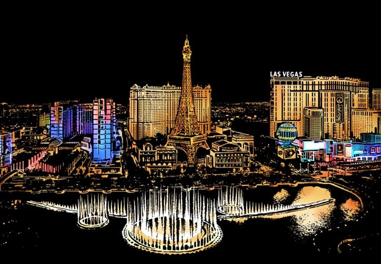 Twoje-Hobby, magiczna zdrapka dla dzieci Las Vegas