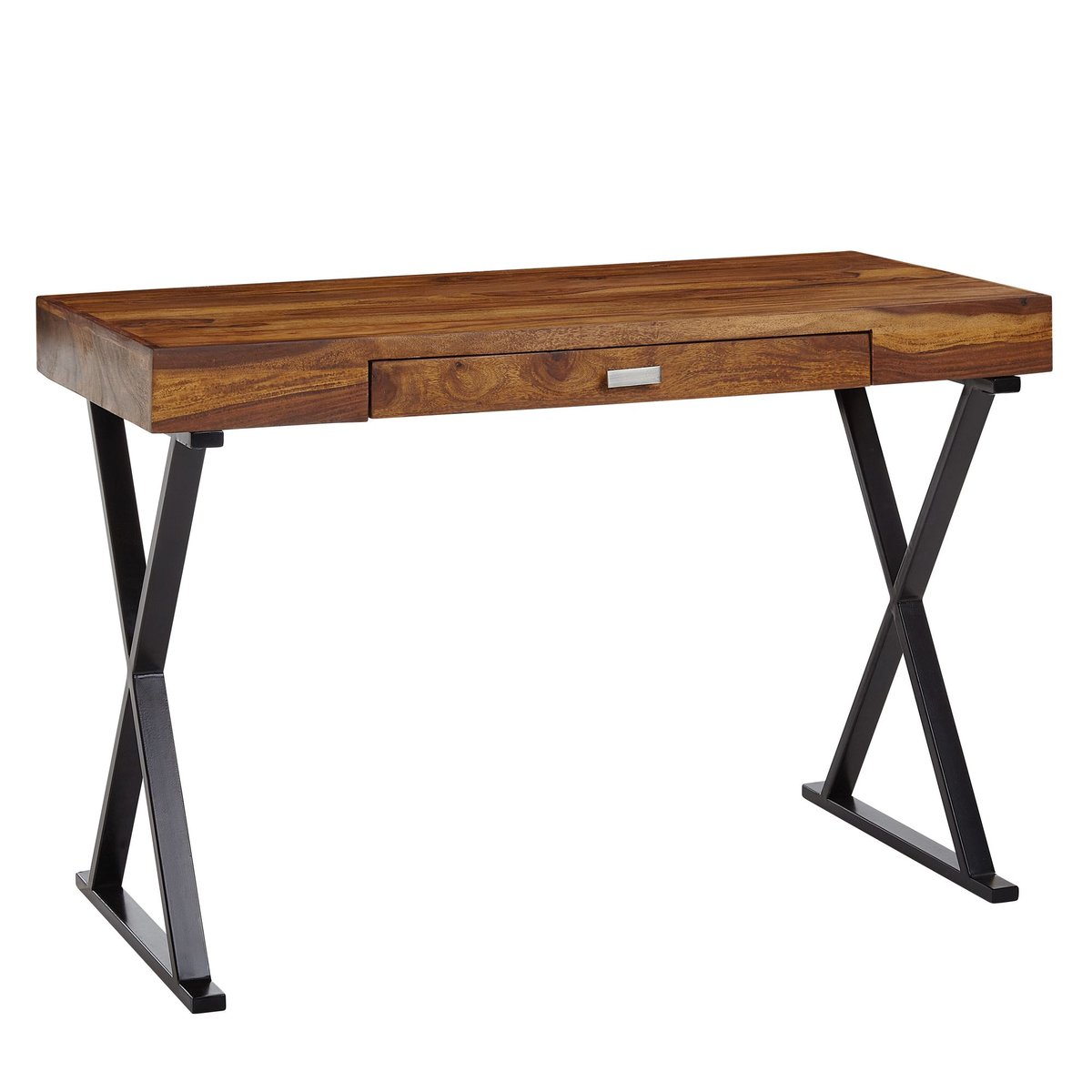 Biurko FineBuy stół biurowy 120x55 cm z litego