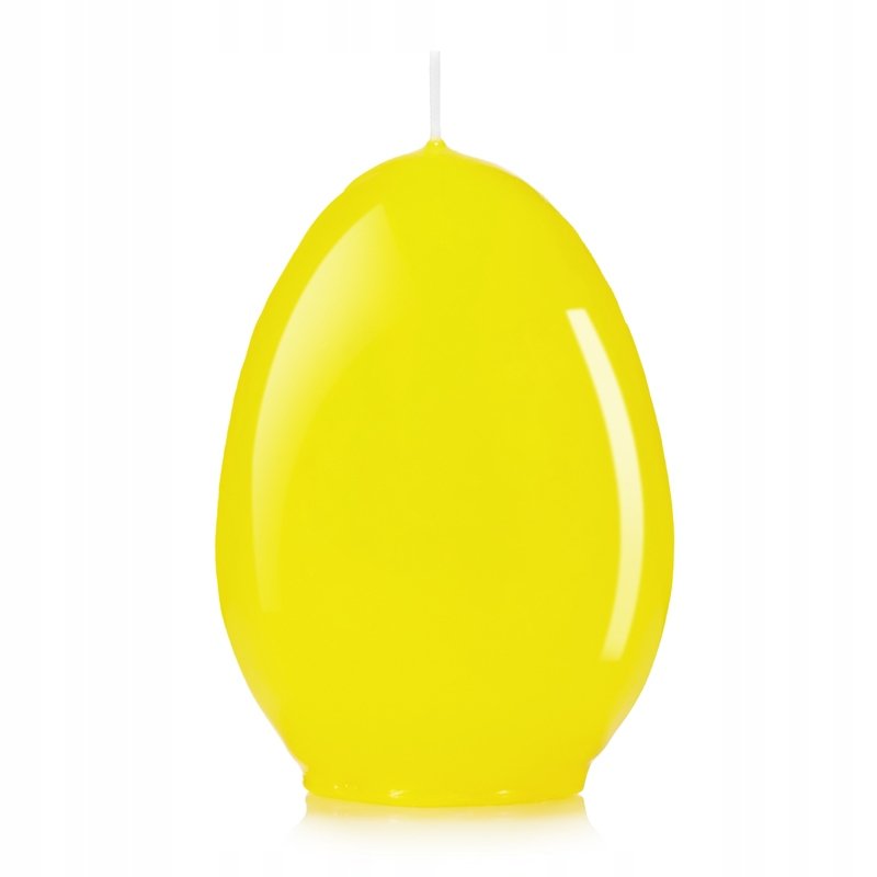 ŚWIECZKA WIELKANOCNA ŚWIECA JAJKO 12cm ŻÓŁTE