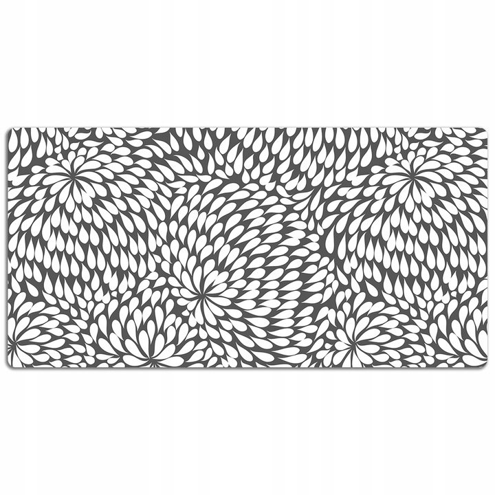 Podkładka na biurko Czarny kwiat DESKMAT 120x60 cm