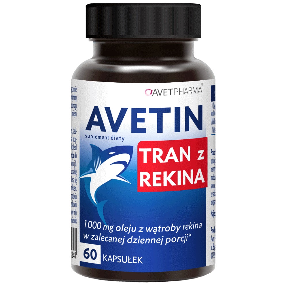 Avet Pharma Tran z Rekina 60 kaps.