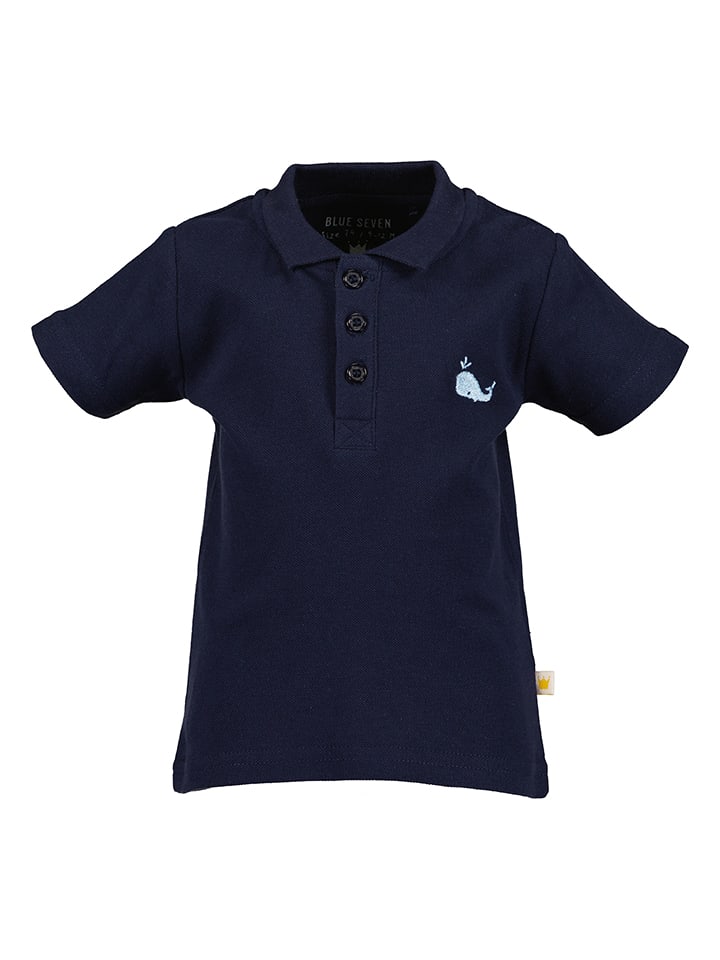 Blue Seven Koszulka polo w kolorze granatowym