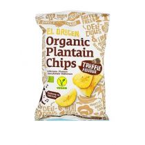 El Origen Chipsy z plantana o smaku trufli bezglutenowe 80 g Bio