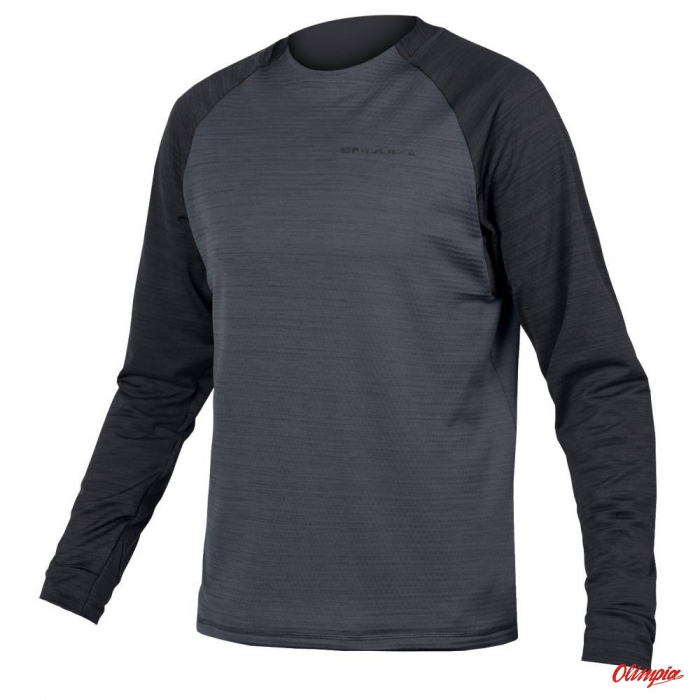 Koszulka Endura SingleTrack Fleece black