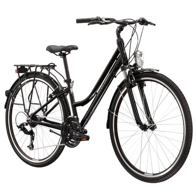 Kross Trans 1.0 28 cali Damski Czarno-szary 2022