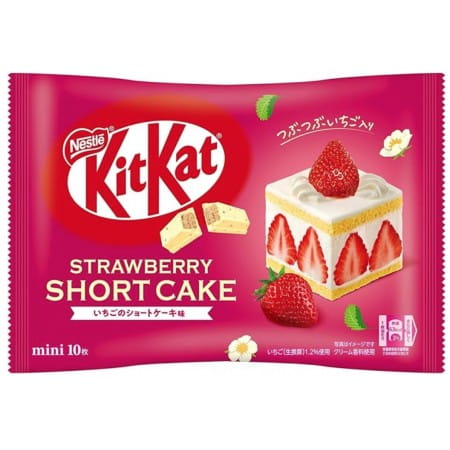 Kit Kat Mini Strawberry Short cake 116g