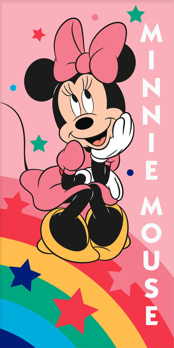Ręcznik Myszka Minnie 70x140 kąpielowy plażowy BrandMac