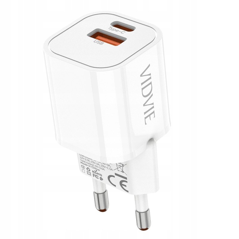 SZYBKA Ładowarka sieciowa USB TYP-C 3A 35W KOSTKA