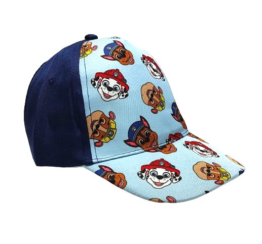 Czapka z daszkiem Psi Patrol Chase, Rubble, Marshall - 52 cm