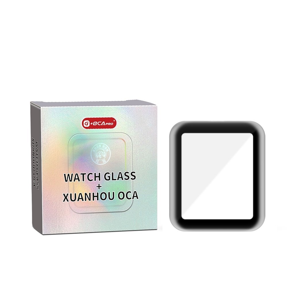 G+OCA Pro szyba szybka przednia z klejem OCA do regeneracji wyświetlacza Apple Watch 2/3 42mm
