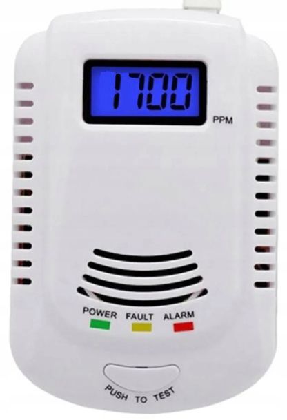 Czujnik Czadu I Gazu Gaz Ziemny Lpg Propan Butan 3w1 Głośny