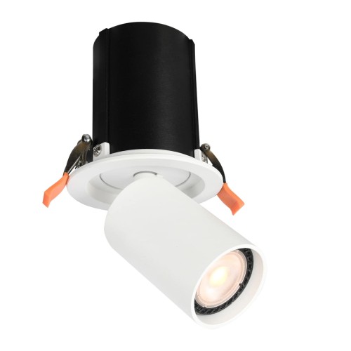 Termo lampa sufitowa (spot) do zabudowy 1xGU10 biała SPL-50310-1R WH