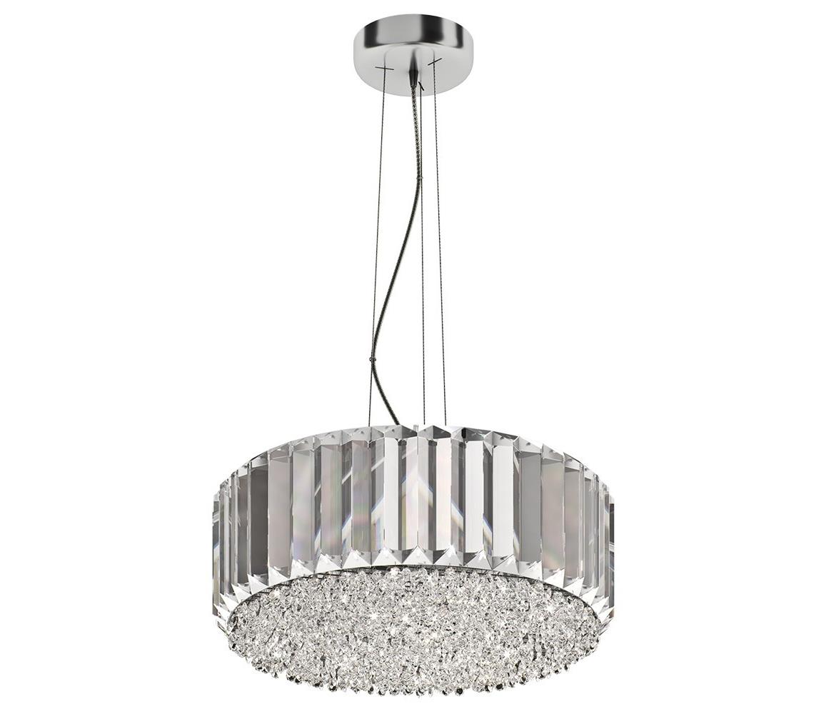 Brilagi - LED Żyrandol kryształowy na lince GLAMOUR 5xG9/42W/230V