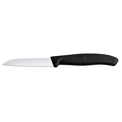 Victorinox Nóż pojedynczy kuchenny gładki 8cm czarny 42542