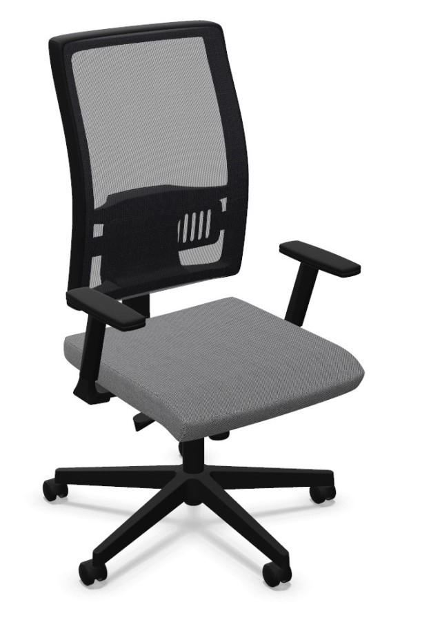 Krzesło biurowe ergonomiczne TAKTIK-MESH-LU TS25 R19T ACTIV1