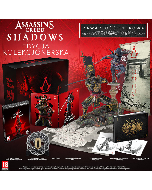 Assassin's Creed Shadows Collector's Edition GRA PS5