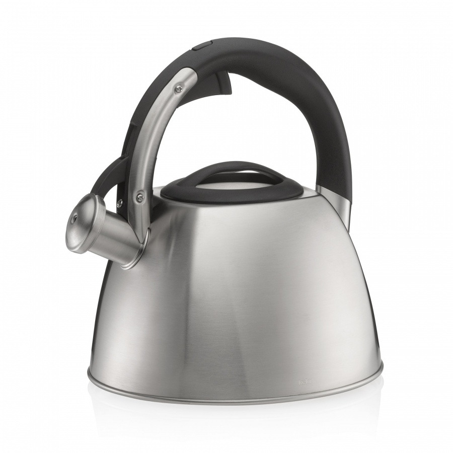 Czajnik, stal nierdzewna 18/10, śred. 22 x 21,5 cm, 2,4 l, metaliczny matowy kod: KE-12078