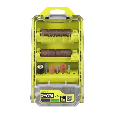 Ryobi Zestaw do szlifowania 27szt | RARSGK-27