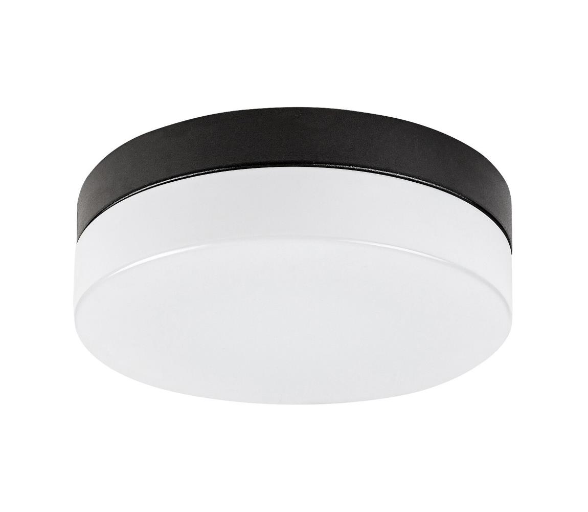 Rabalux 75025-LED Plafon łazienkowy GAELO LED/15W/230V śr. 23 cm czarne